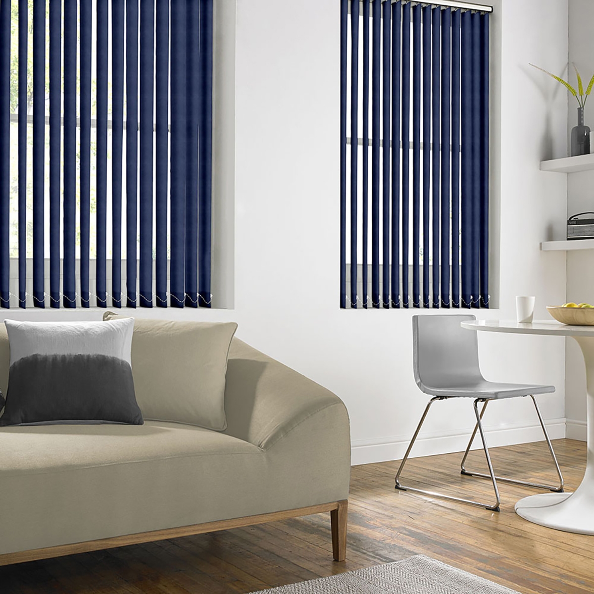 Product photograph of Claire Imperial Vertical Blind from Choice Furniture Superstore.